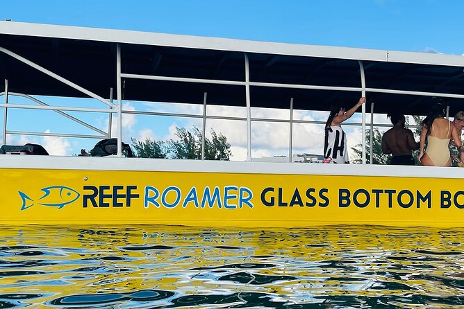 2 Stop Reef Snorkel and Glass Bottom Boat Adventure - A quick boat ride into Cayman’s sea life