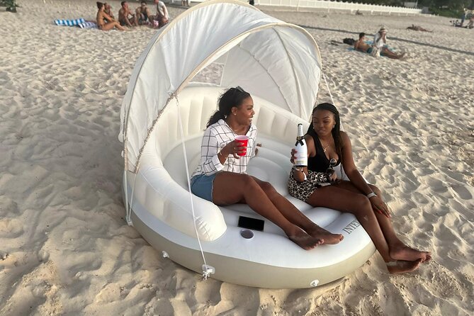 60 Minute Drone and Video Private Party Float Photoshoot - Governors Beach keeps the logistics simple
