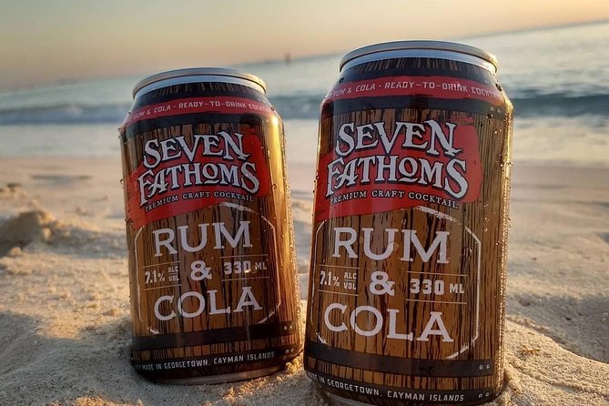 Cayman Spirits Co. Distillery Tour Pass Ticket Only - The tasting: Seven Fathoms and a long list of flavors