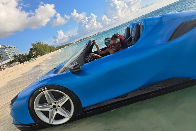Grand Cayman Exotic Jet Car Experience in 7 Mile Beach - Learning the JetCar before the throttle opens