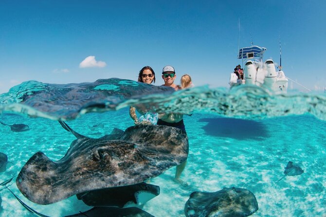 Private Boat Charter Snorkeling Stingray City or Bio Bay - Stingray City and the Southern stingrays